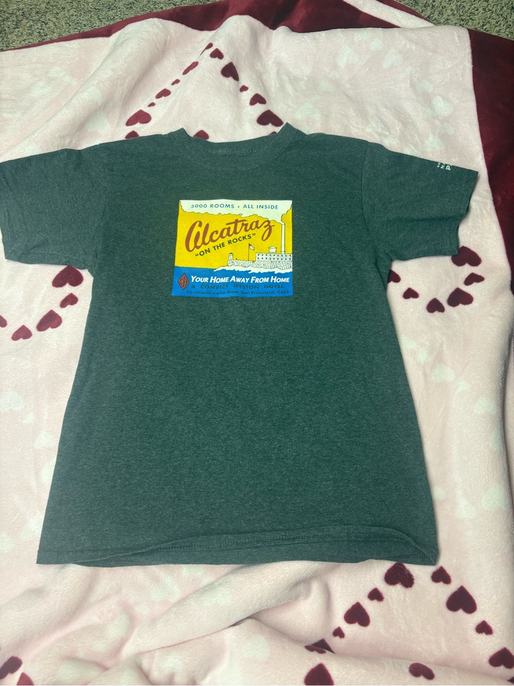 Alcatraz 1950s matchbook tee